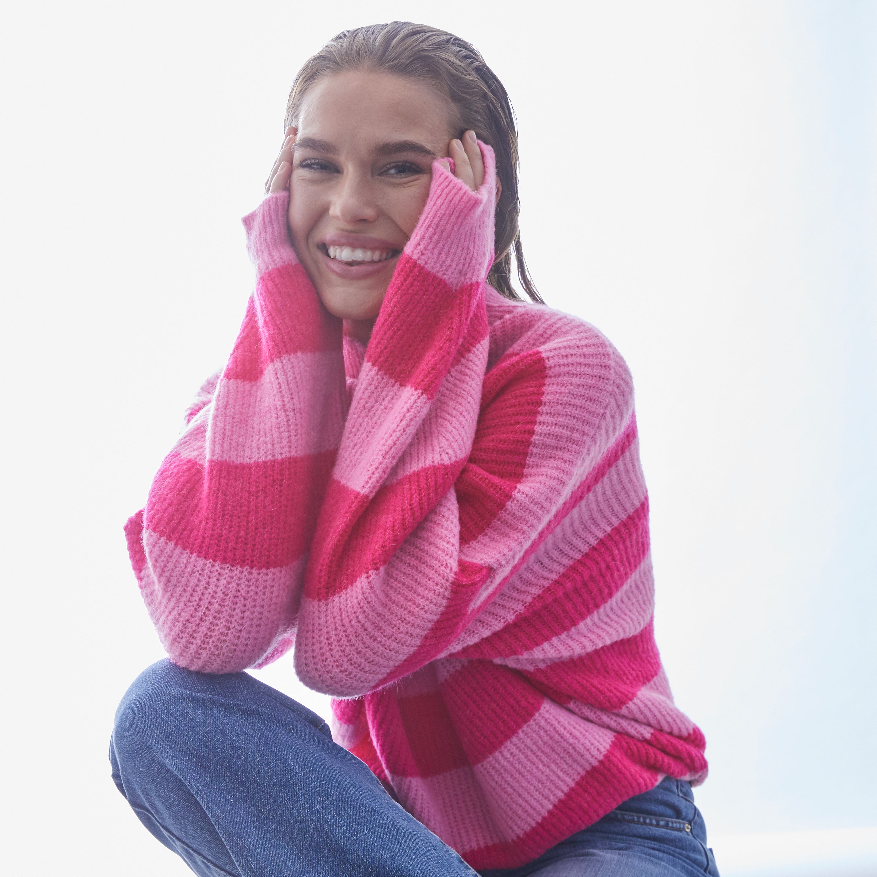 ALLWEEK Gera knit Knit Rosa, Pink